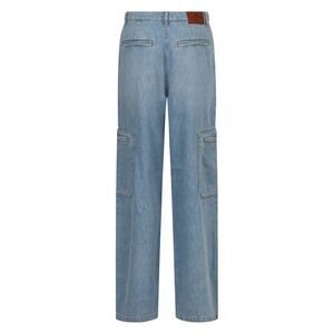 ELISABETTA FRANCHI Wide Leg Cargo Jeans Women DENIM Pants